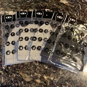 Five New Unopened Adult Skull Caps